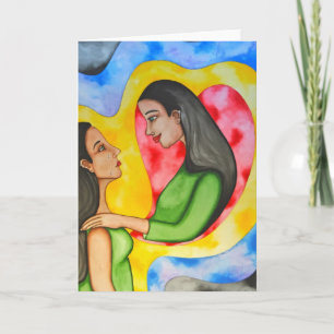 Listen to the loving voice within by Rita Loyd Card