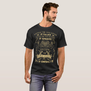 Listen To The Wind Native American Gifts T-Shirt