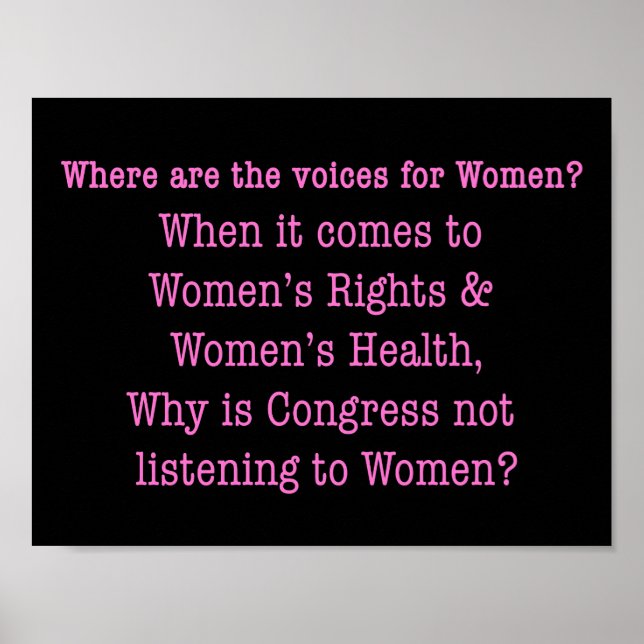 Listen to Women (2017) Poster (Front)