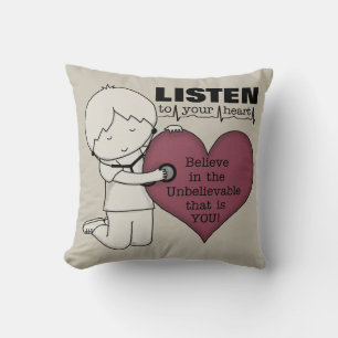 Listen to Your Heart Cushion