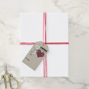 Listen to Your Heart Gift Tags