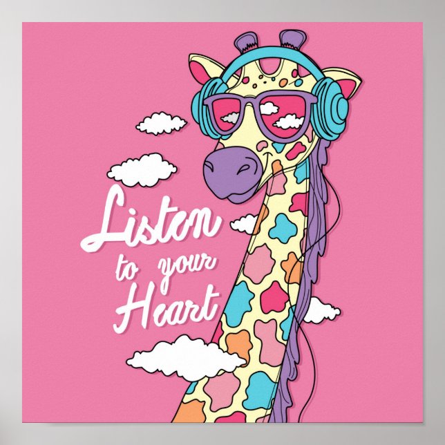 Listen to your heart poster (Front)