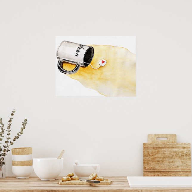 Listen with Love Poster (Kitchen)