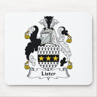 Lister Family Crest Mouse Pad