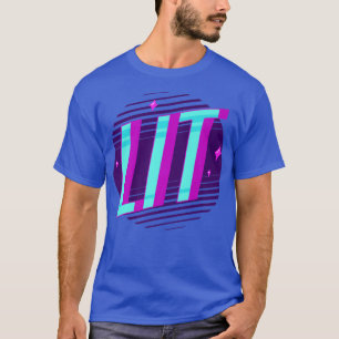 Lit 90s Vibe Vintage 1990s Music 90s Costume Party T-Shirt
