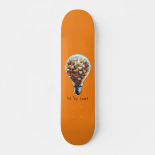 Lit by Love Skateboard