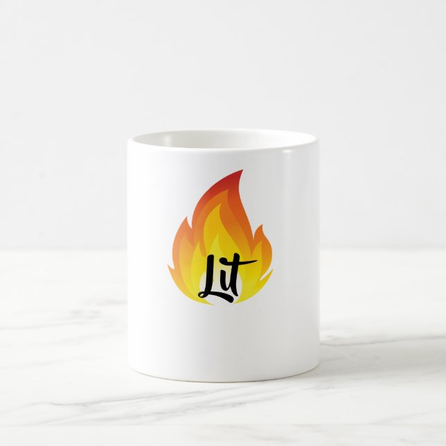 Lit Coffee Mug (Center)