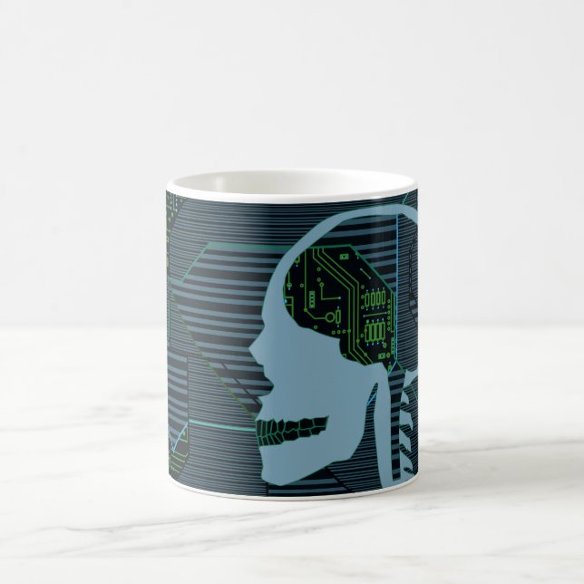 lit logicskull coffee mug (Center)