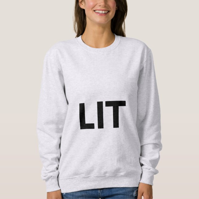 lit sweatshirt (Front)