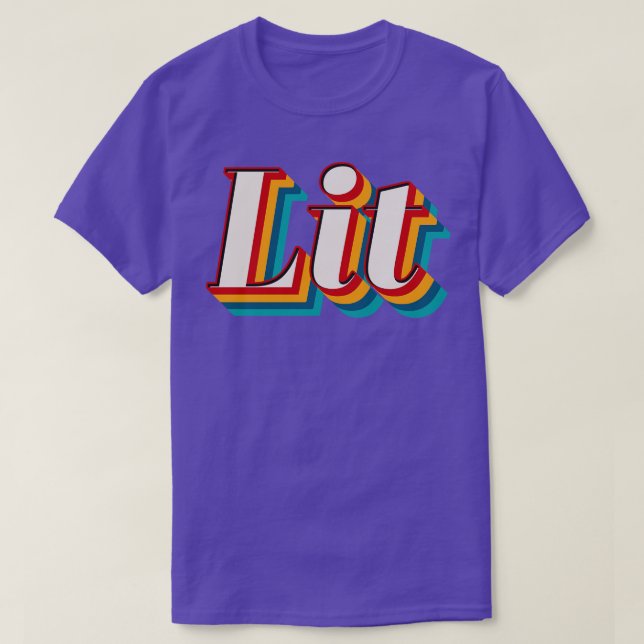 Lit T-Shirt (Design Front)