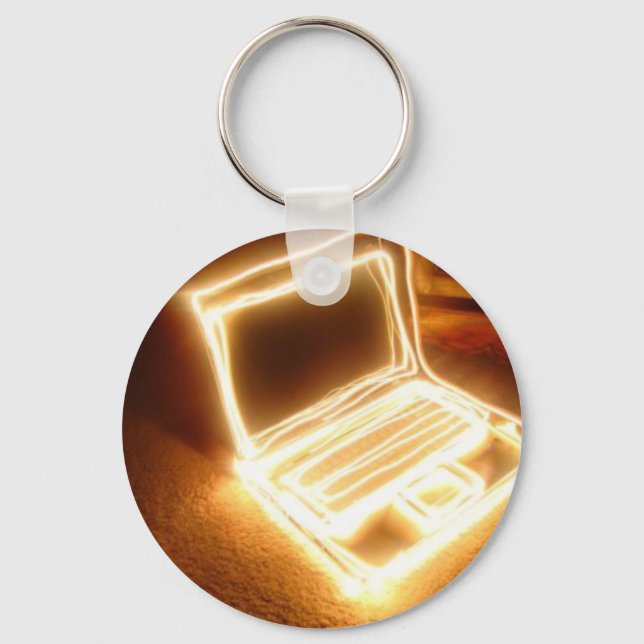 Lit up Laptop Key Ring (Front)