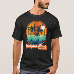 Litchfield Beach South Carolina Summer 90s Beach S T-Shirt