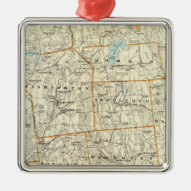 Litchfield Co S Metal Tree Decoration (Front)