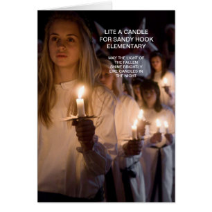 LITE A CANDLE FOR SANDY HOOK ELEMENTARY