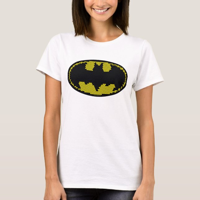 Lite-Brite Bat Emblem T-Shirt (Front)