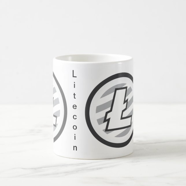 Litecoin Kupa Coffee Mug (Center)