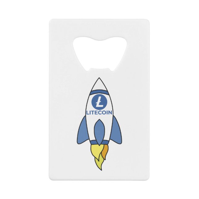 Litecoin To The Moon Rocket (Front)