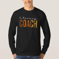Literacy Coach leopard Squad Cute Fall Autumn Than