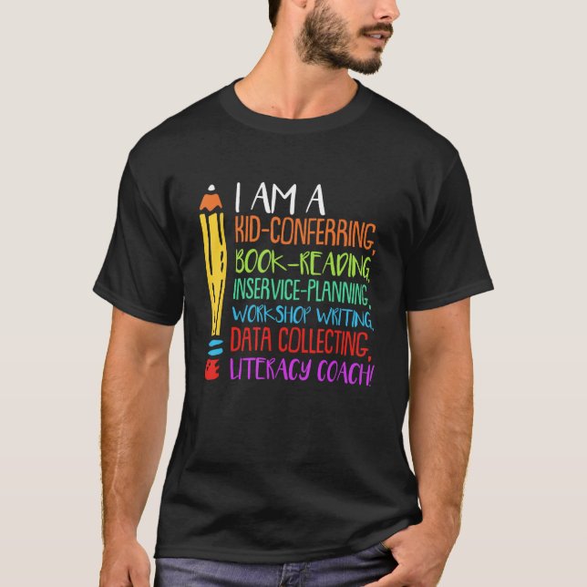 Literacy Coach T-Shirt (Front)
