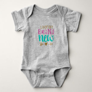 Literally Brand New Baby Onsie Bodysuit