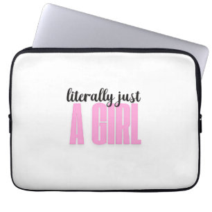 literally just a girl - Electronics Bag