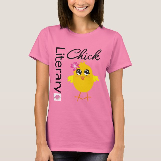 Literary Chick T-Shirt (Front)