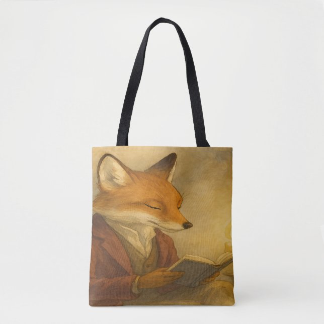 Literary Fox Tote (Front)