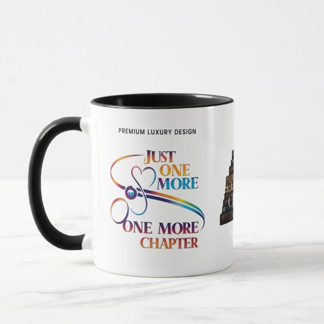 Literary Gift for book lovers  Mug (Left)