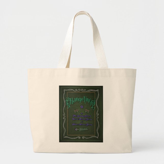 Literary Merch Tote Bag 'Changelings' (Front)
