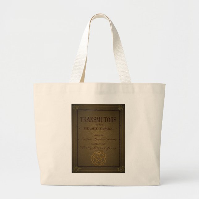 Literary Merch Tote Bag 'Transmutors' (Front)