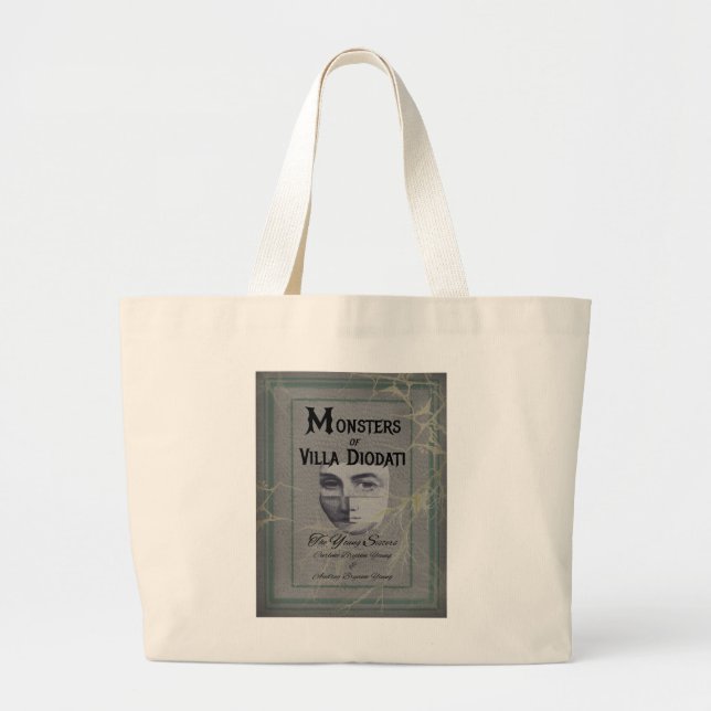 Literary Merch Tote 'Monsters of Villa Diodati' (Front)