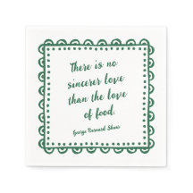 Literary Quote George Bernard Shaw Food Lover