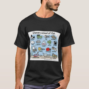literary school of fish T-Shirt