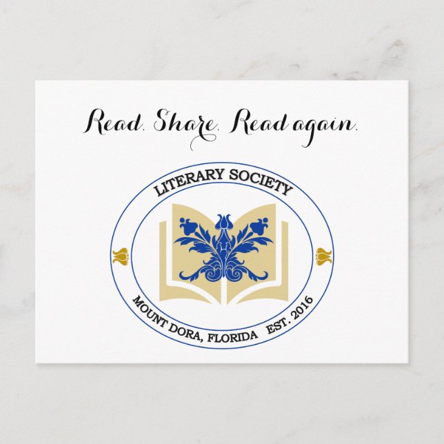 Literary Society Postcard (Front)