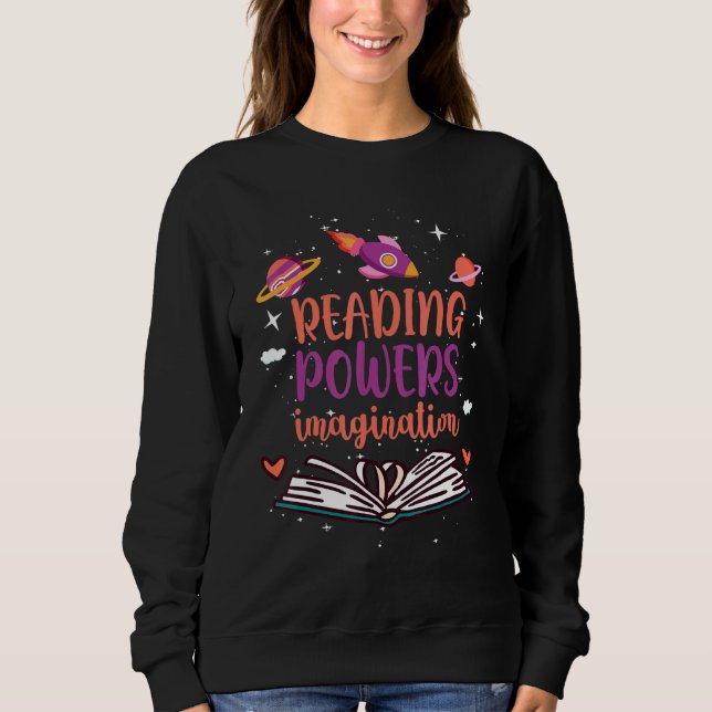Literature Reading Books Sweatshirt (Front)