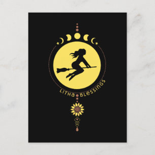Litha Blessings Postcard