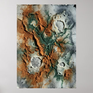 Lithic Reverie of the Submerged Mind Poster
