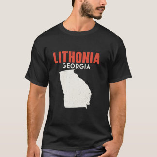 Lithonia Georgia USA State America Travel Georgian T-Shirt