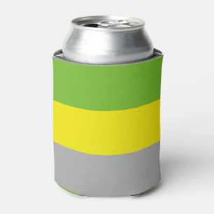 Lithromantic Pride Flag Can Cooler
