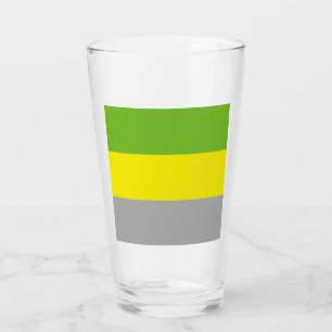 Lithromantic Pride Flag Glass