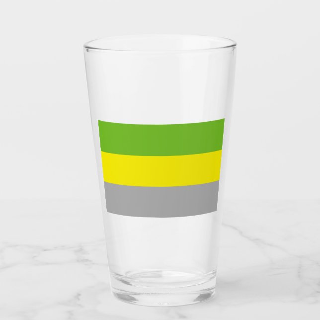 Lithromantic Pride Glass (Front)
