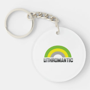 Lithromantic Pride Key Ring