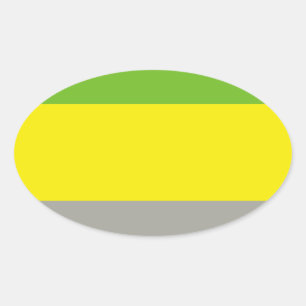 LITHROMANTIC PRIDE OVAL STICKER
