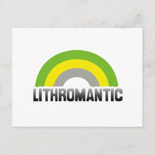 Lithromantic Pride Postcard