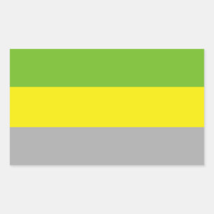 Lithromantic Pride Rectangular Sticker
