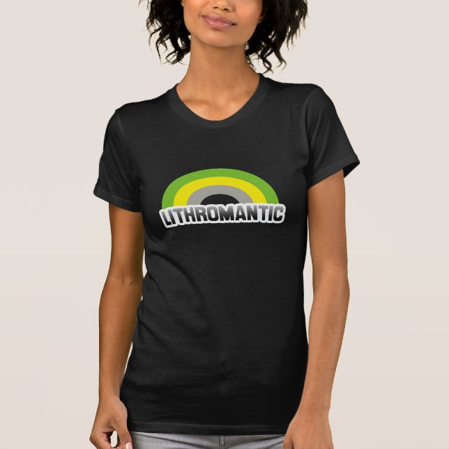 Lithromantic Pride T-Shirt (Front)