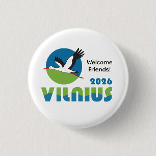 Lithuania 2026 International Convention Pin