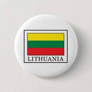Lithuania 6 Cm Round Badge
