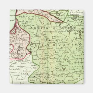 Lithuania, Belarus Magnet