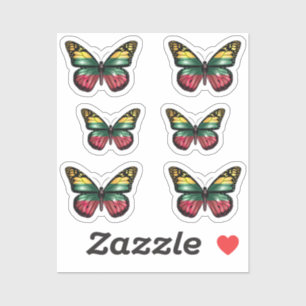 Lithuania butterfly monarch flag